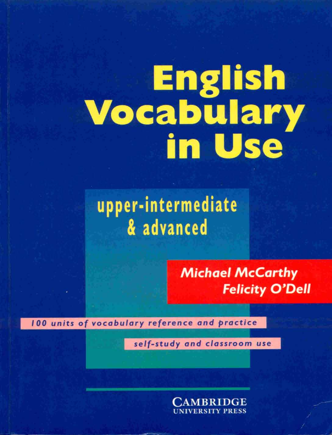 Cambridge-English Vocabulary in Use Upper-Intermidate & Advanced