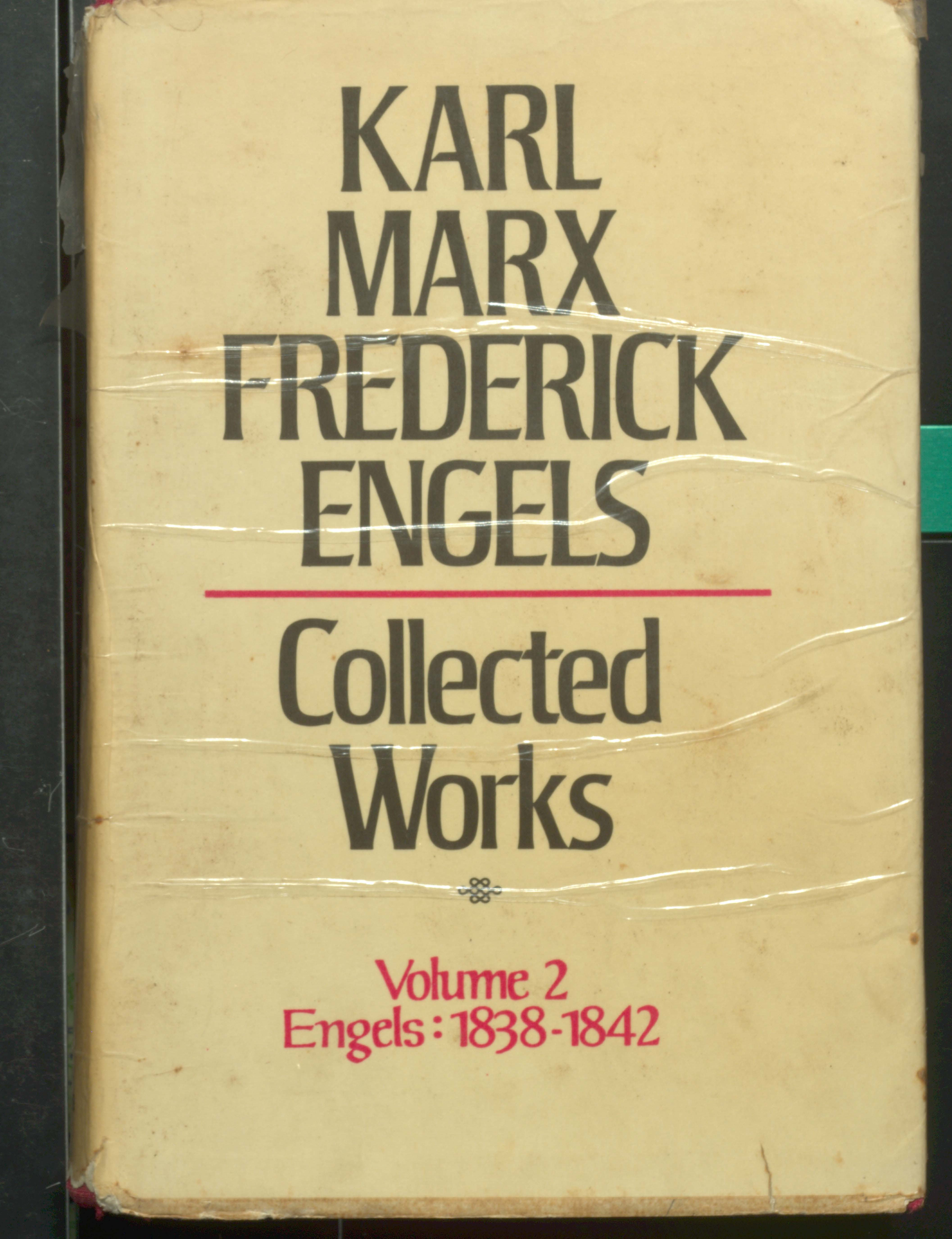 KARL MARX FREDERICK ENGELS collected works vol-2