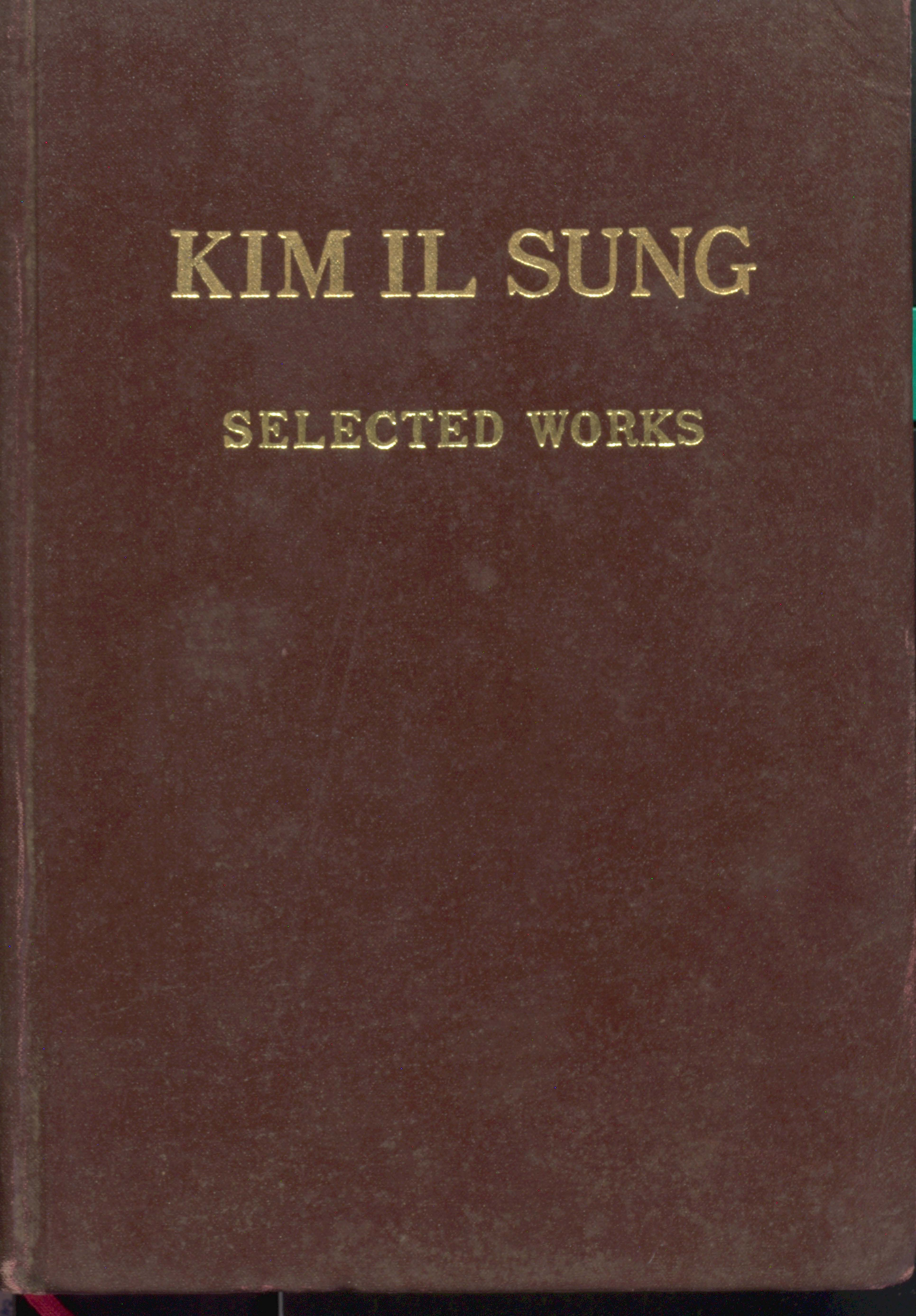 KIM IL SUNG SELECTED WORKS Vol- 4