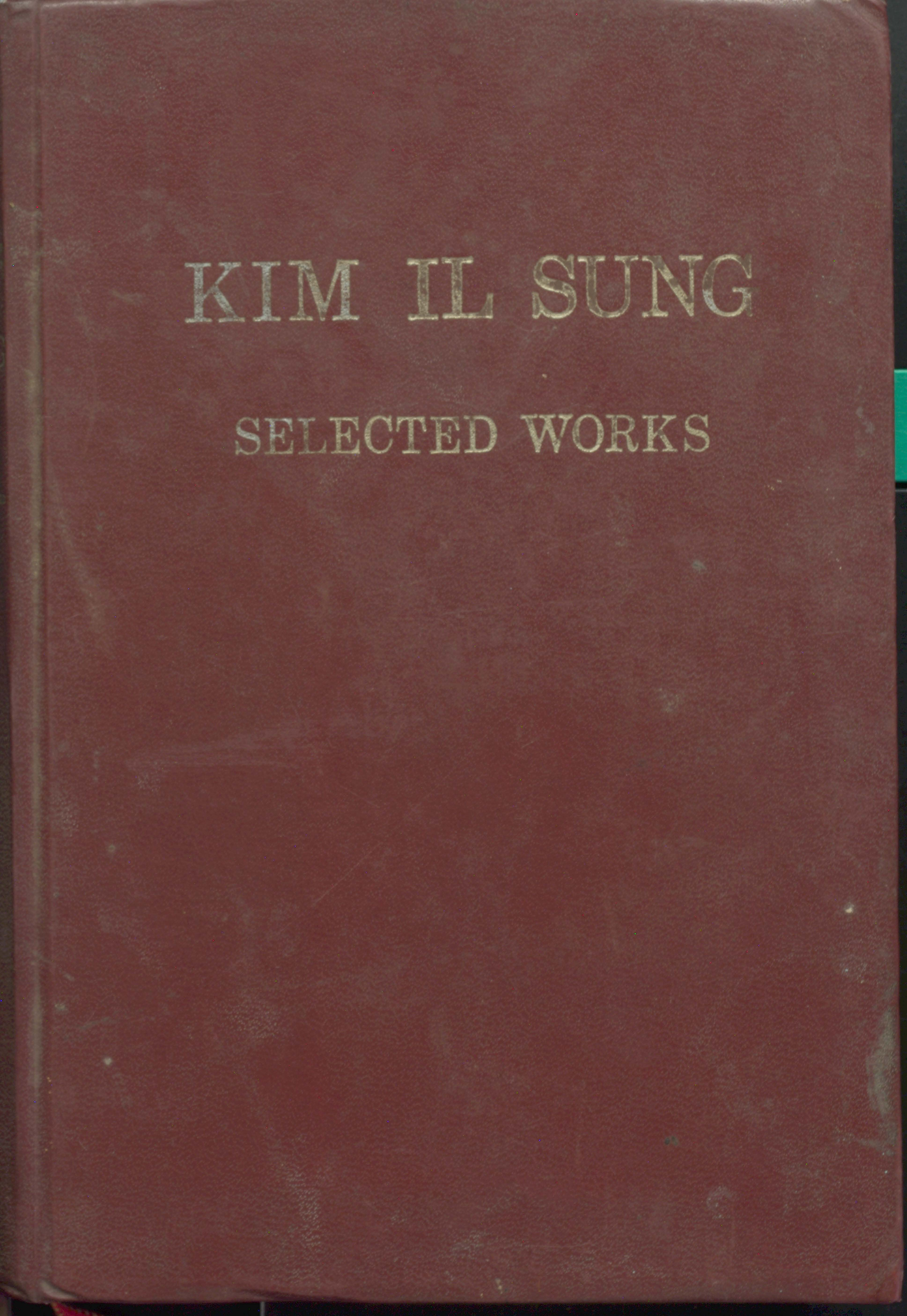 KIM IL SUNG Selected Works