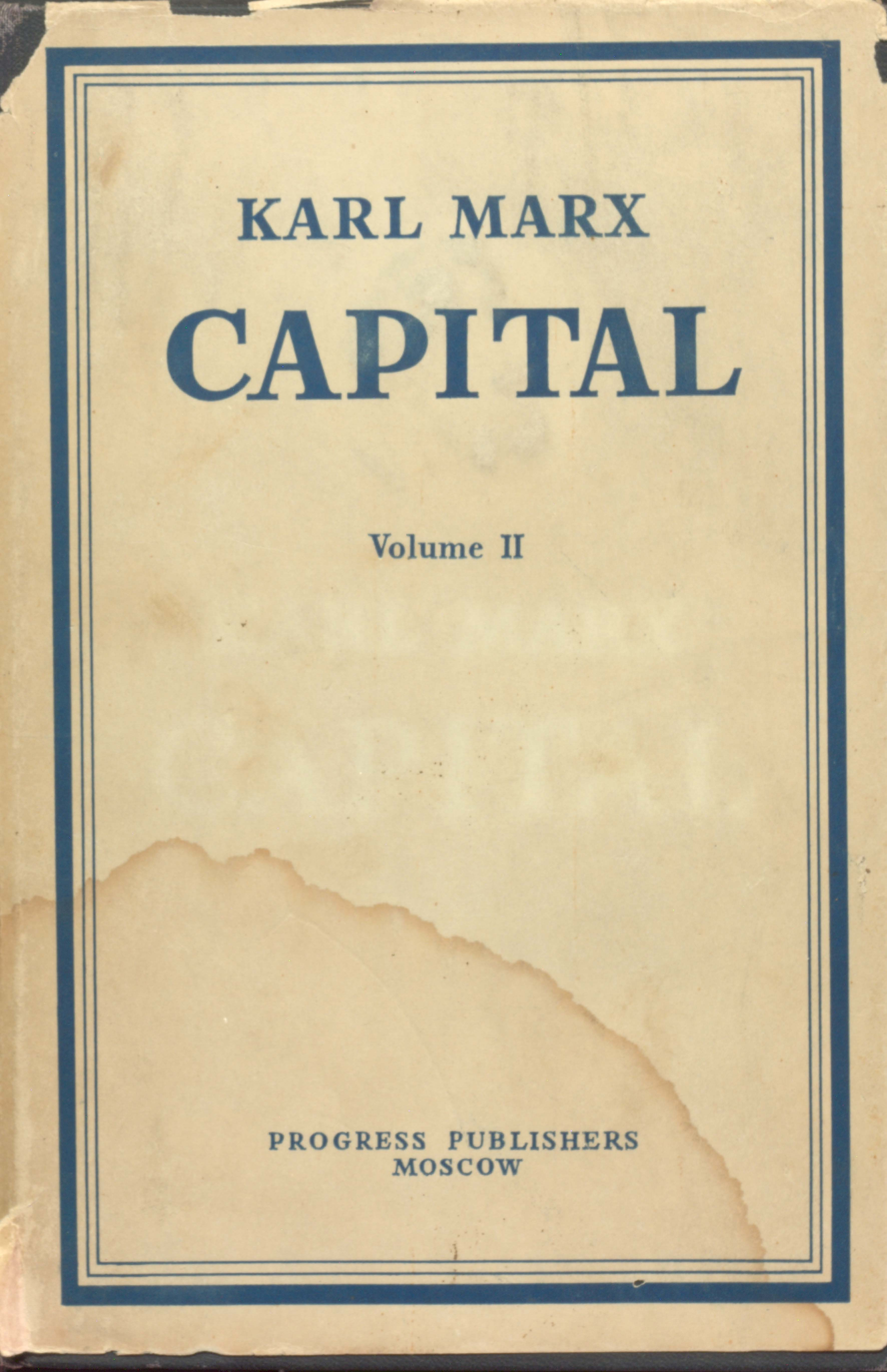 Karl Marx Capital Vol - II