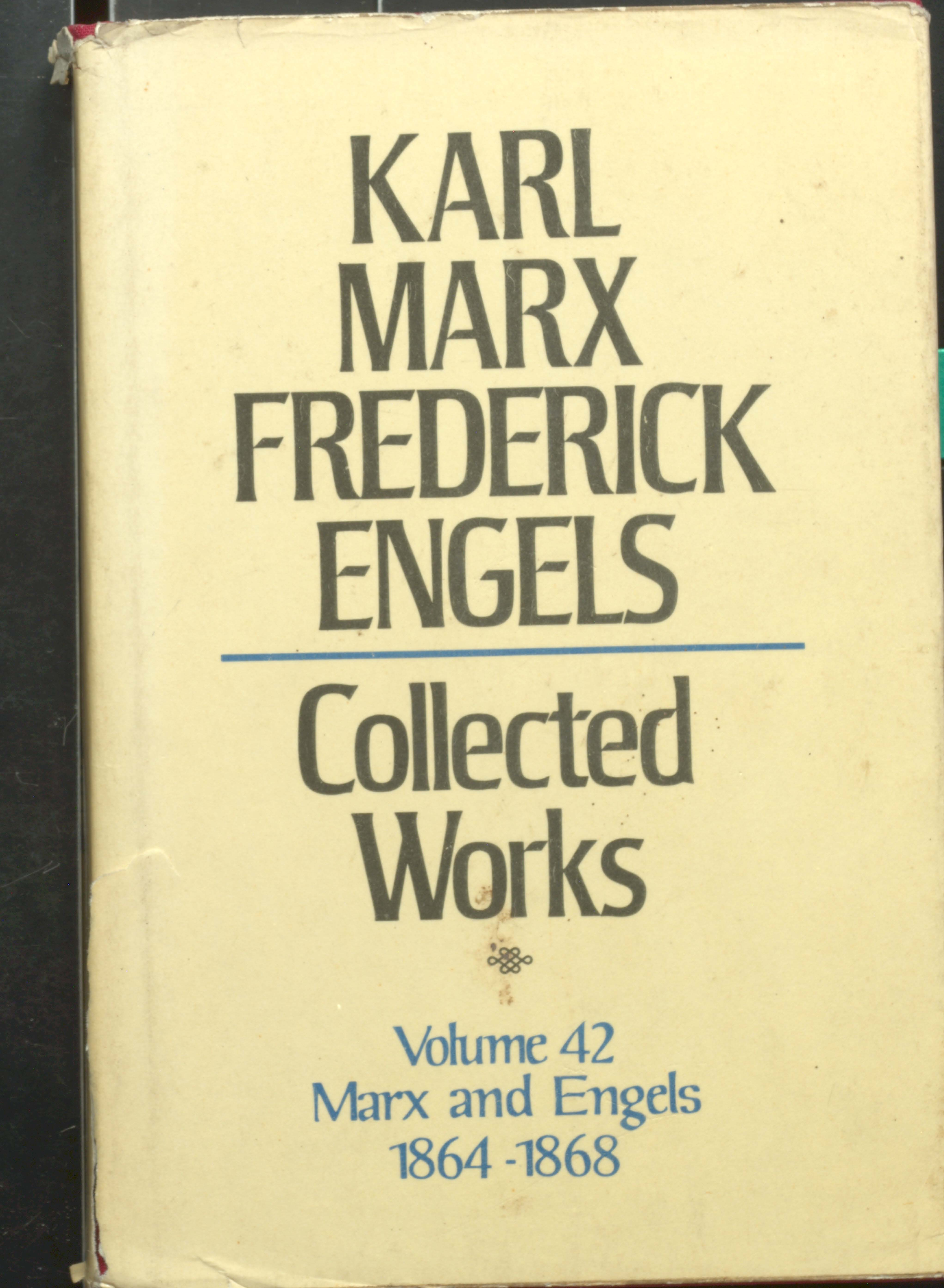 Karl Marx Frederick Engels Collected Works (V-42)1864-1868