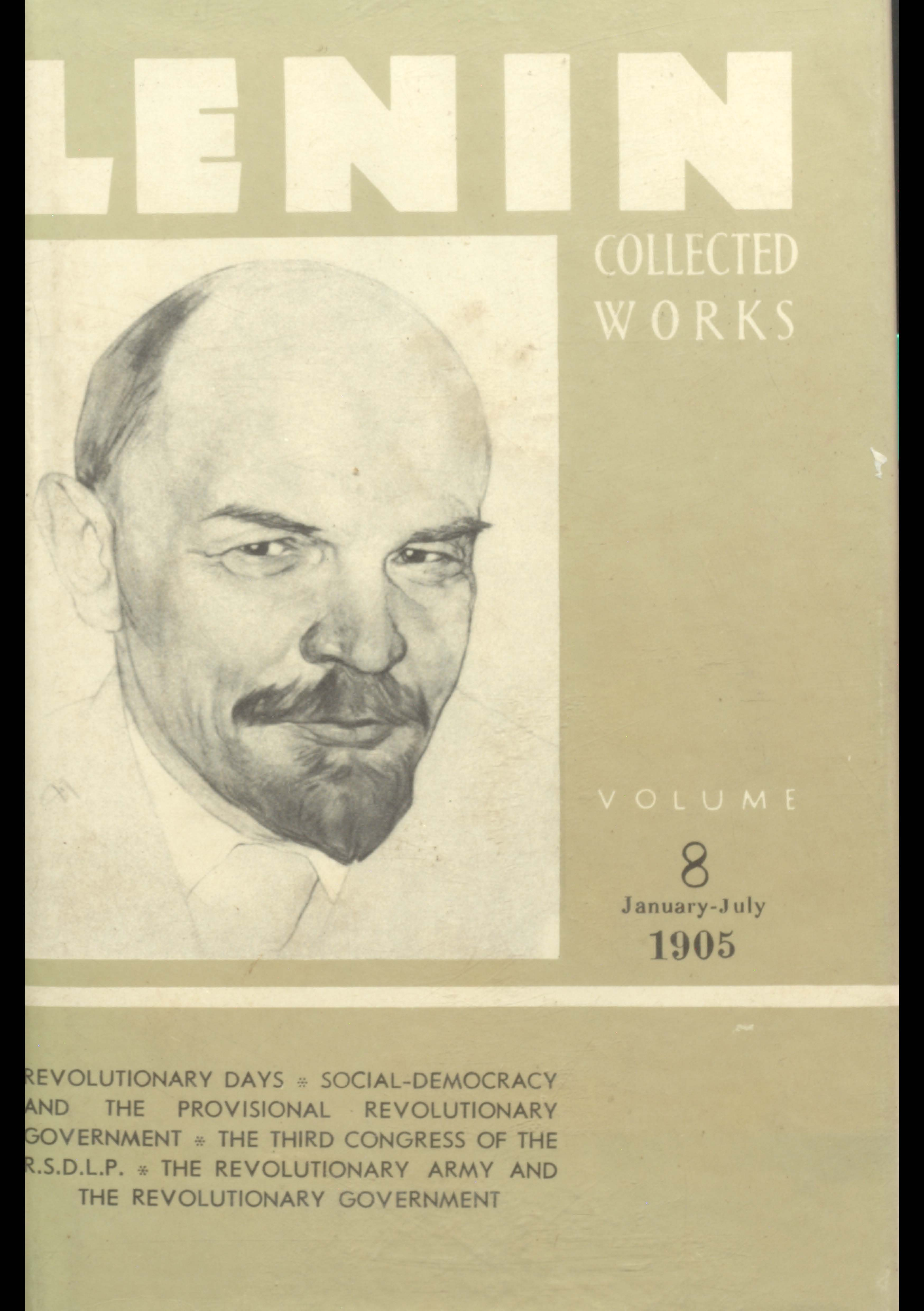 LENIN collected works  Vol-8 (jan-july 1905)