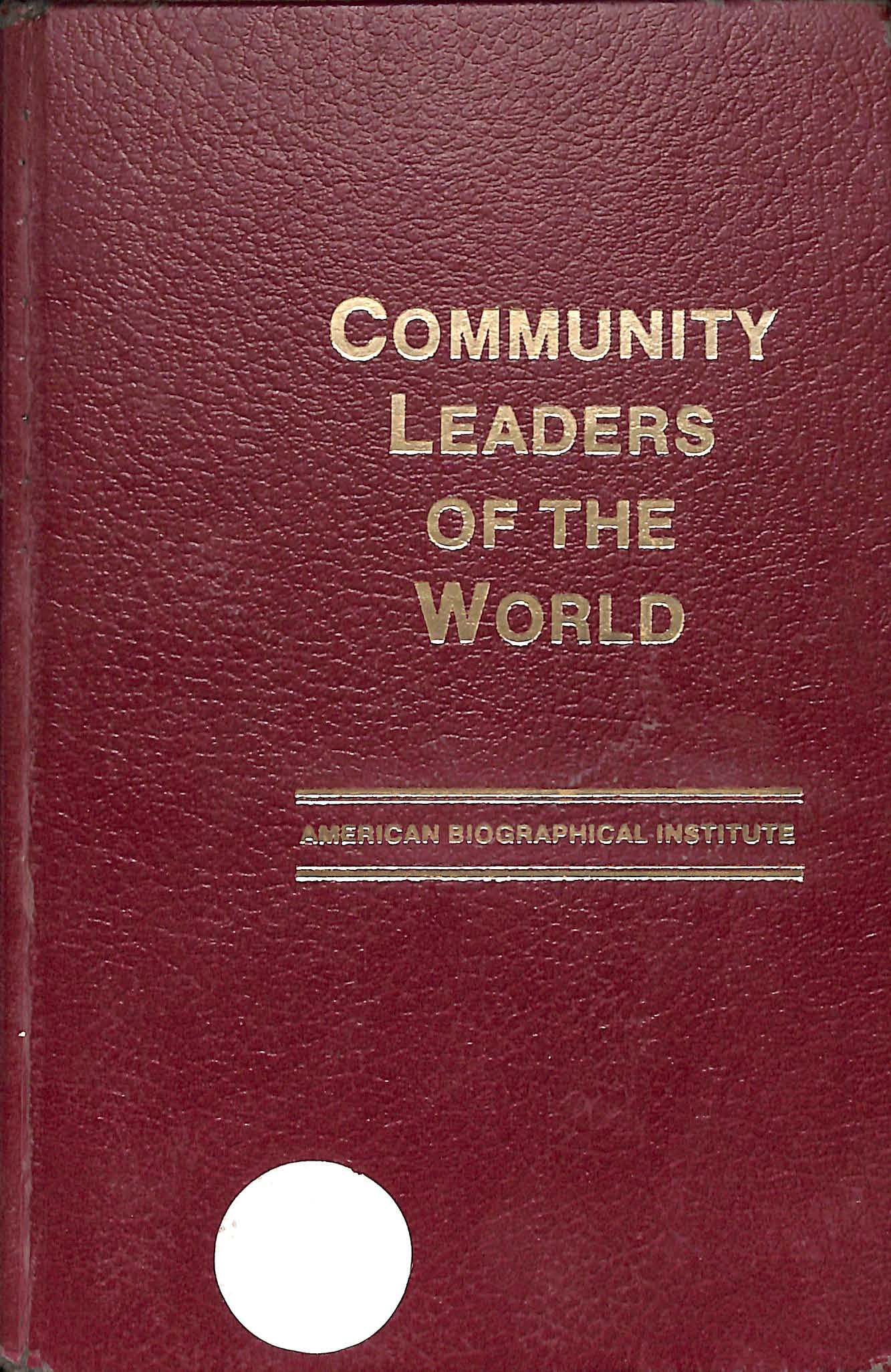 Community Leaders of the World