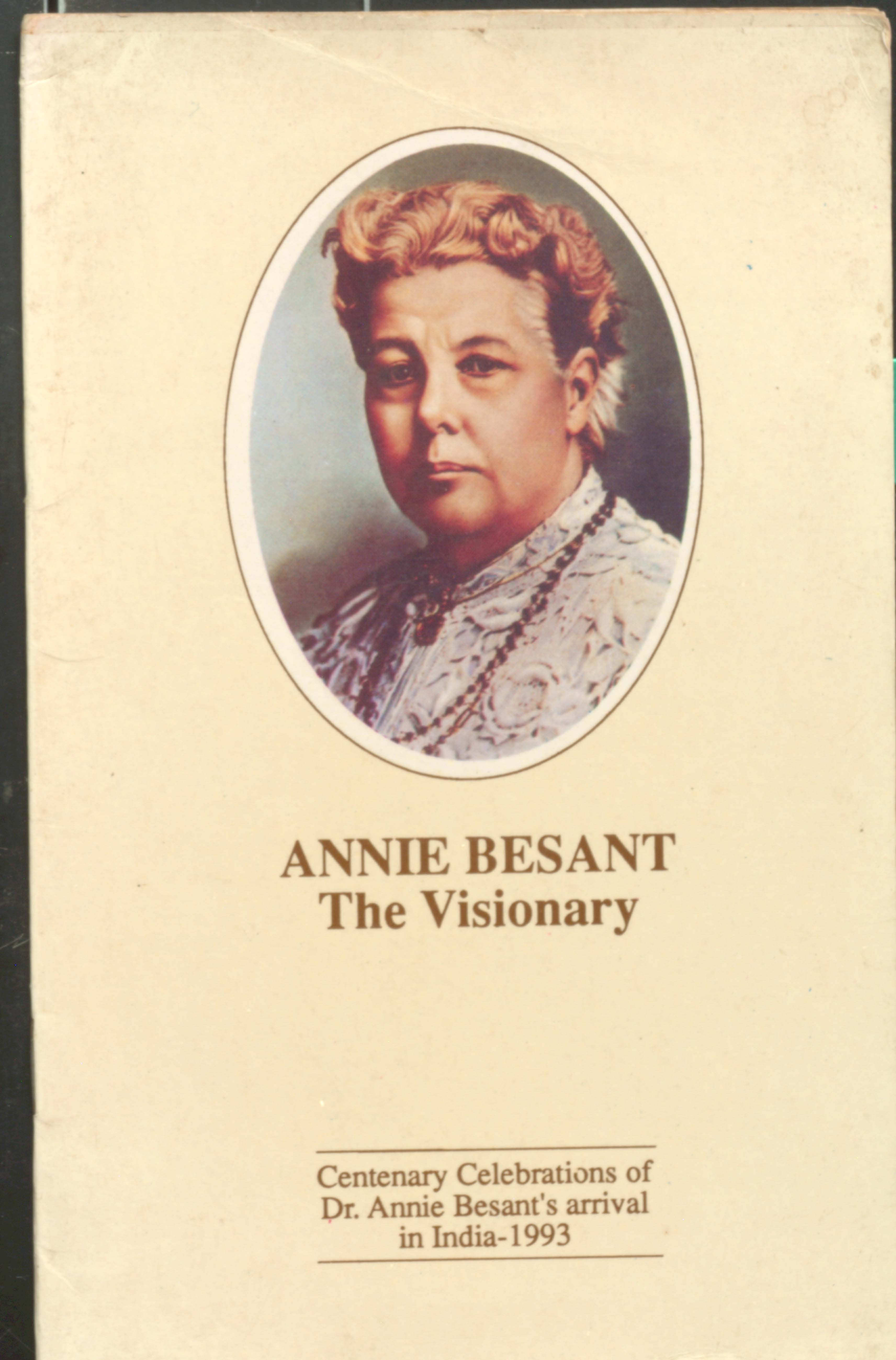 Annie  besant the visionary