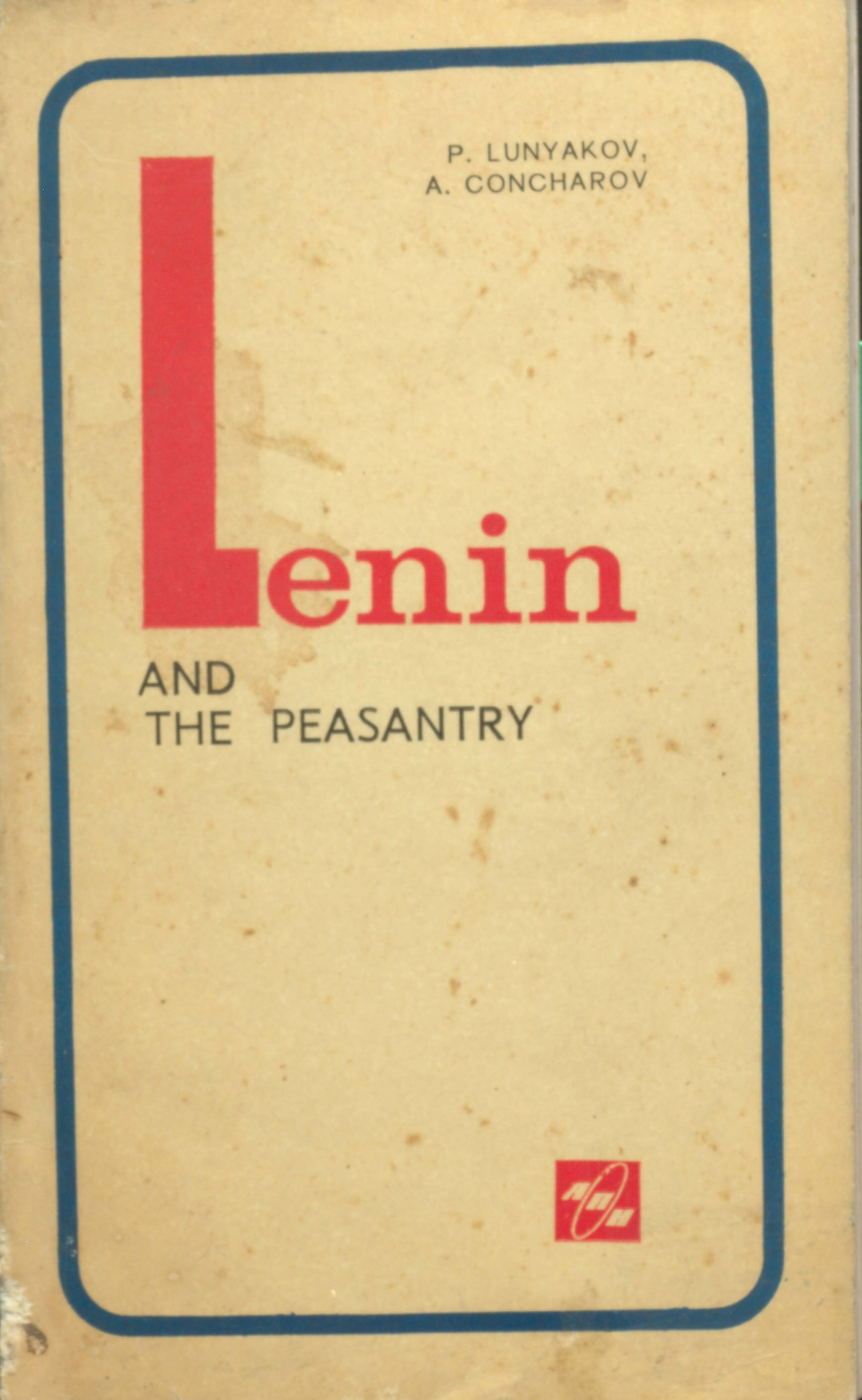 Lenin And Peasantry