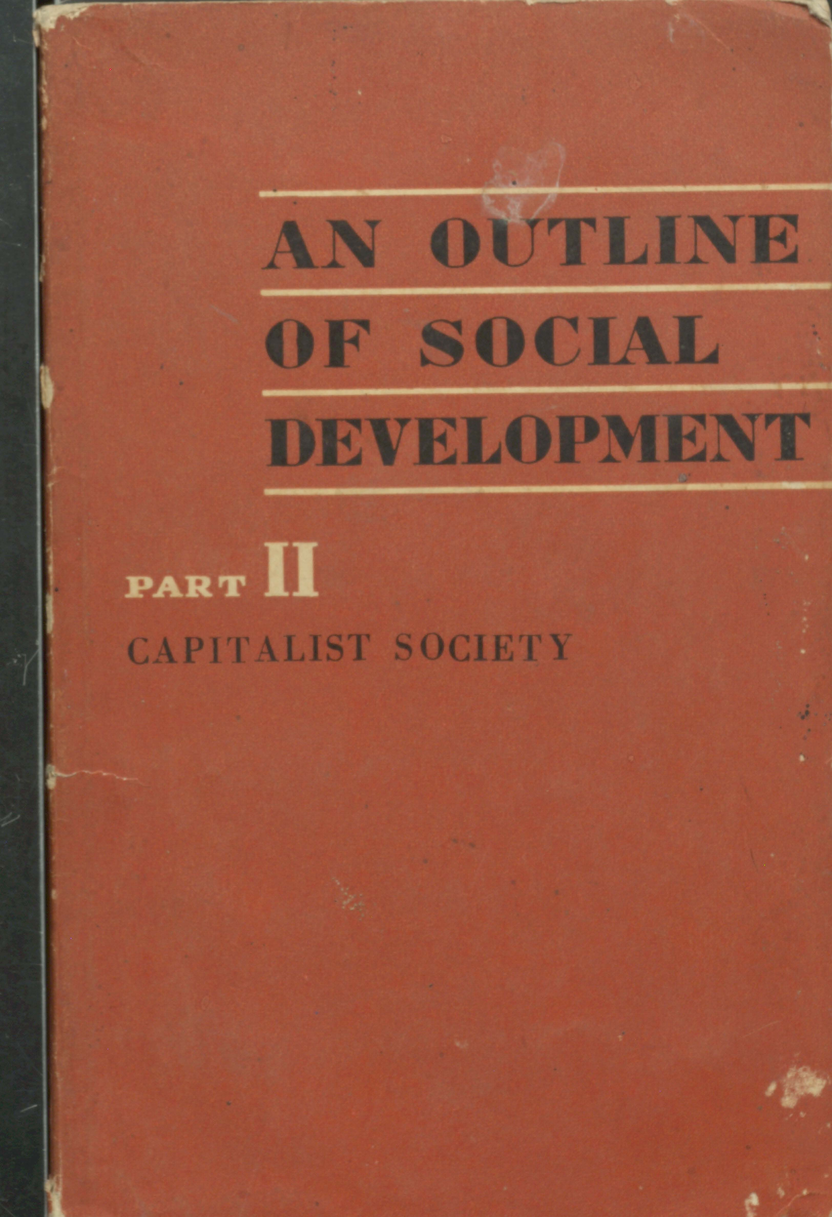 An outline of social development Part-2