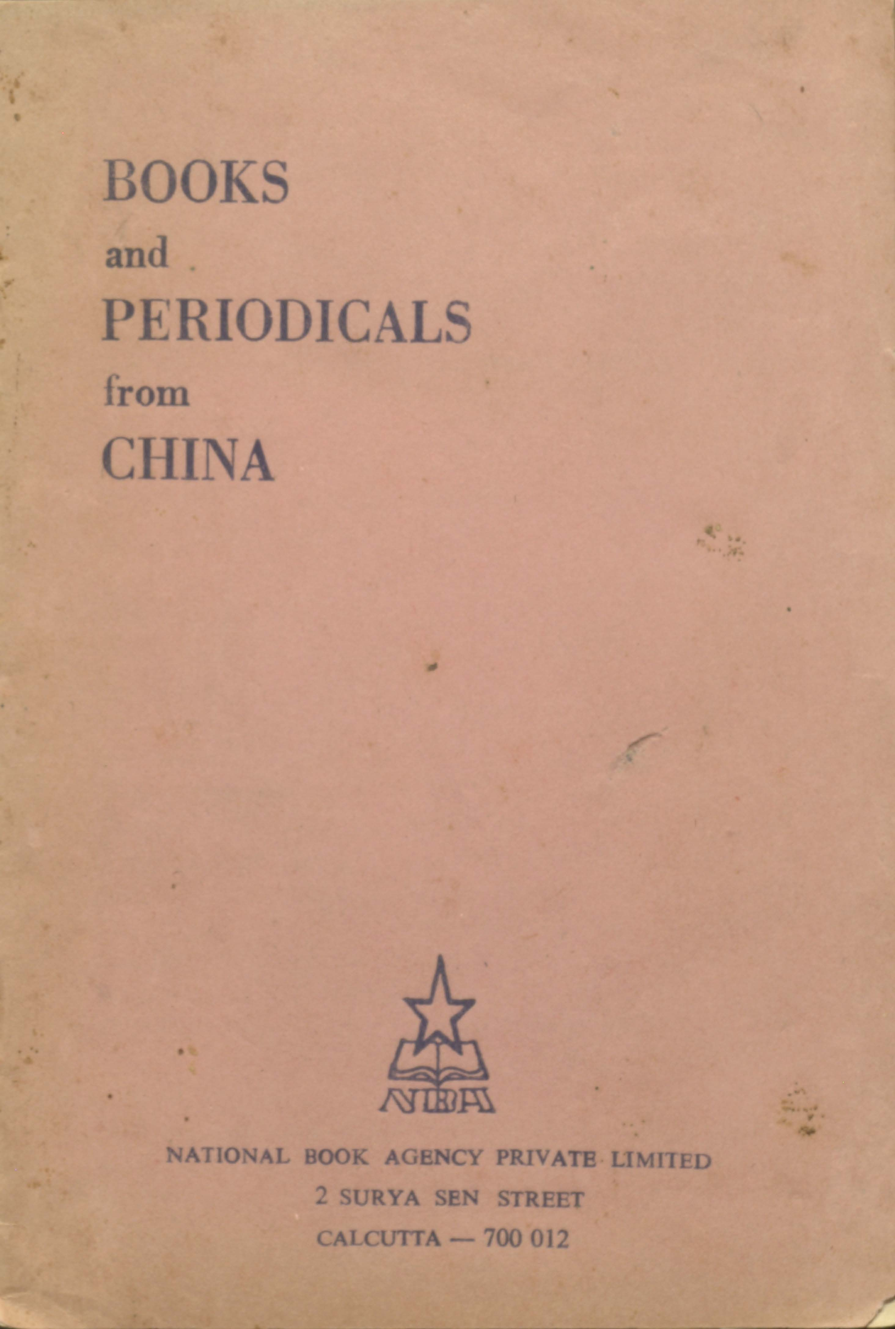 Books and Periodicals from China