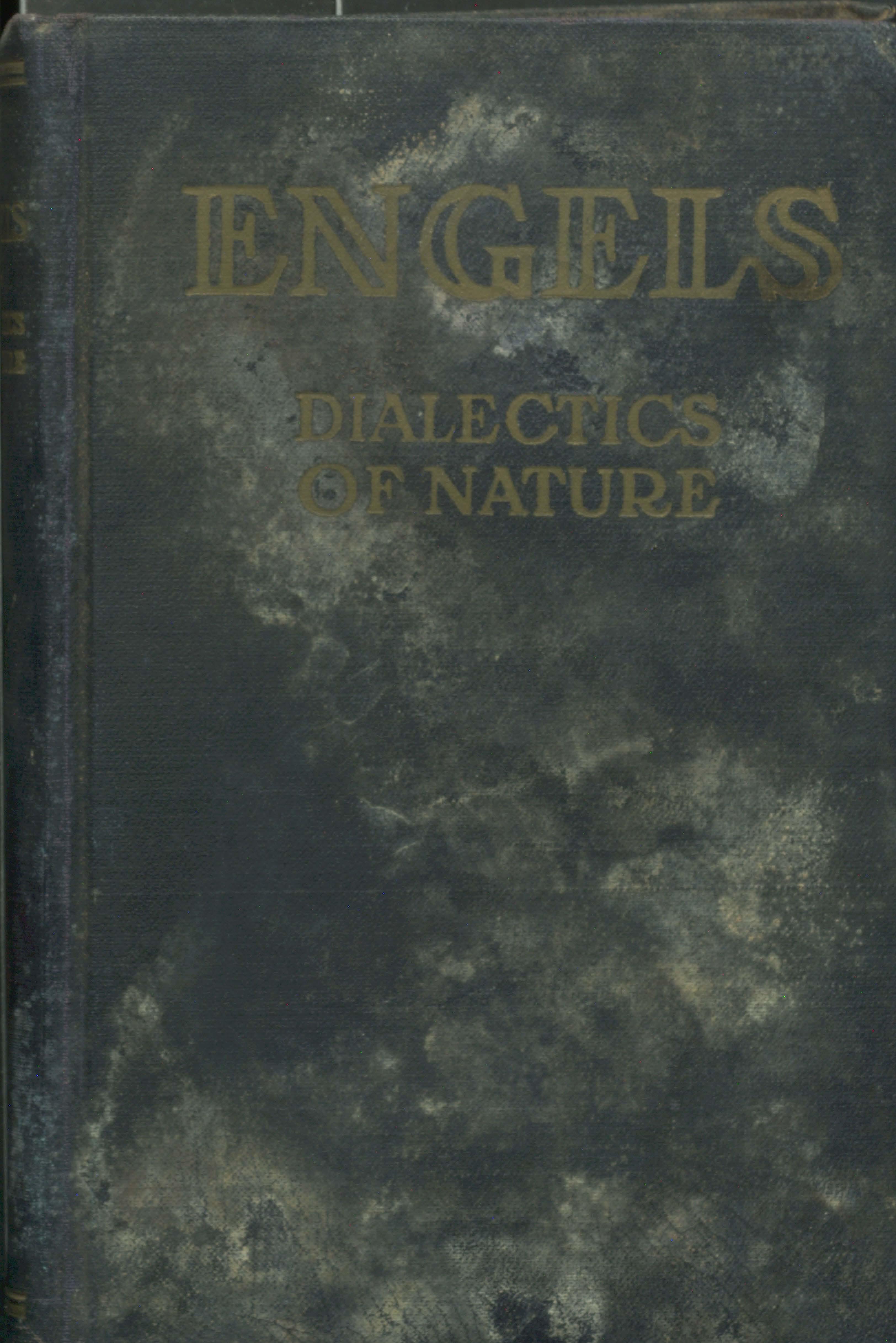 ENGELS Dialectics of Nature