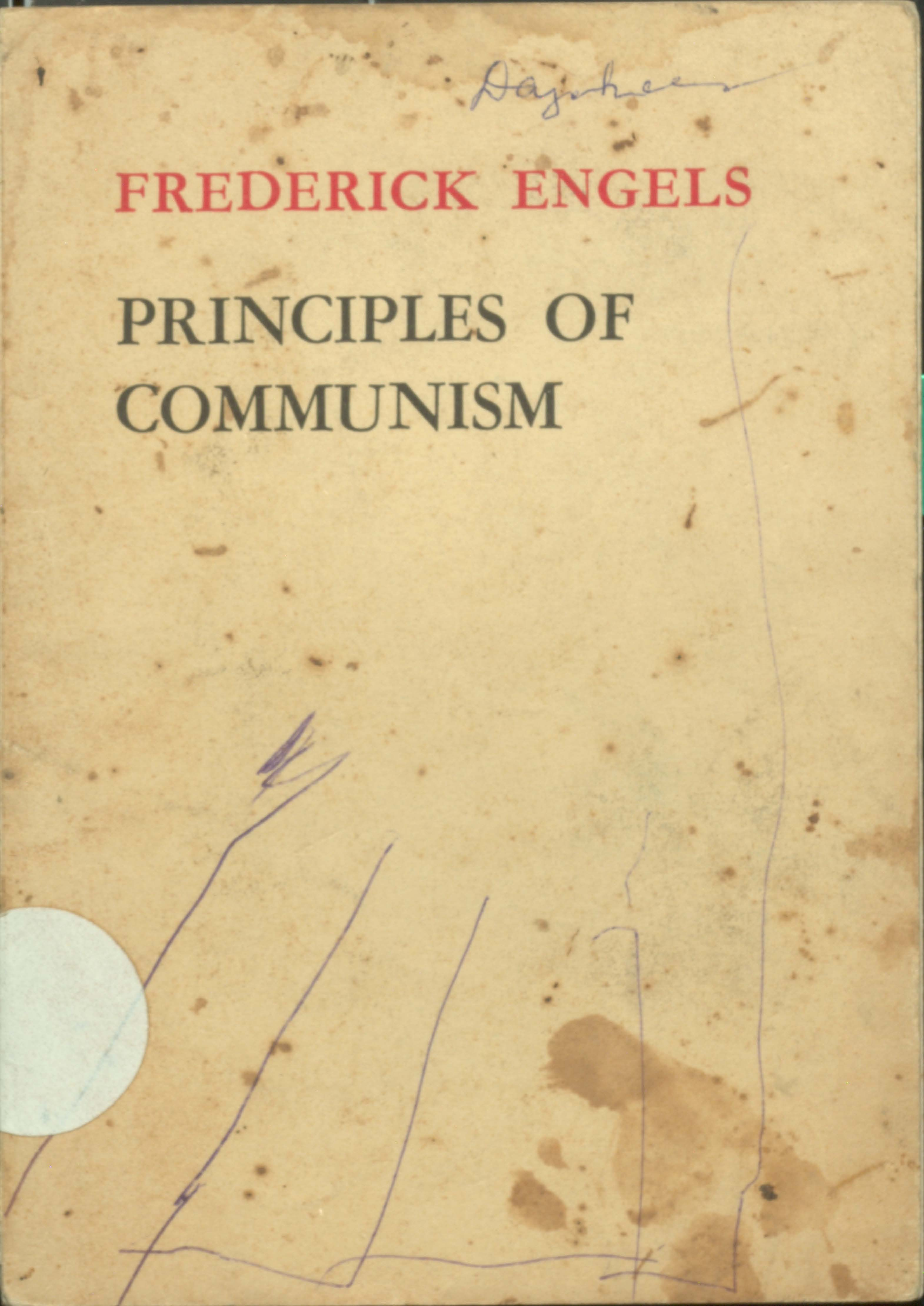 Principles Of Communism
