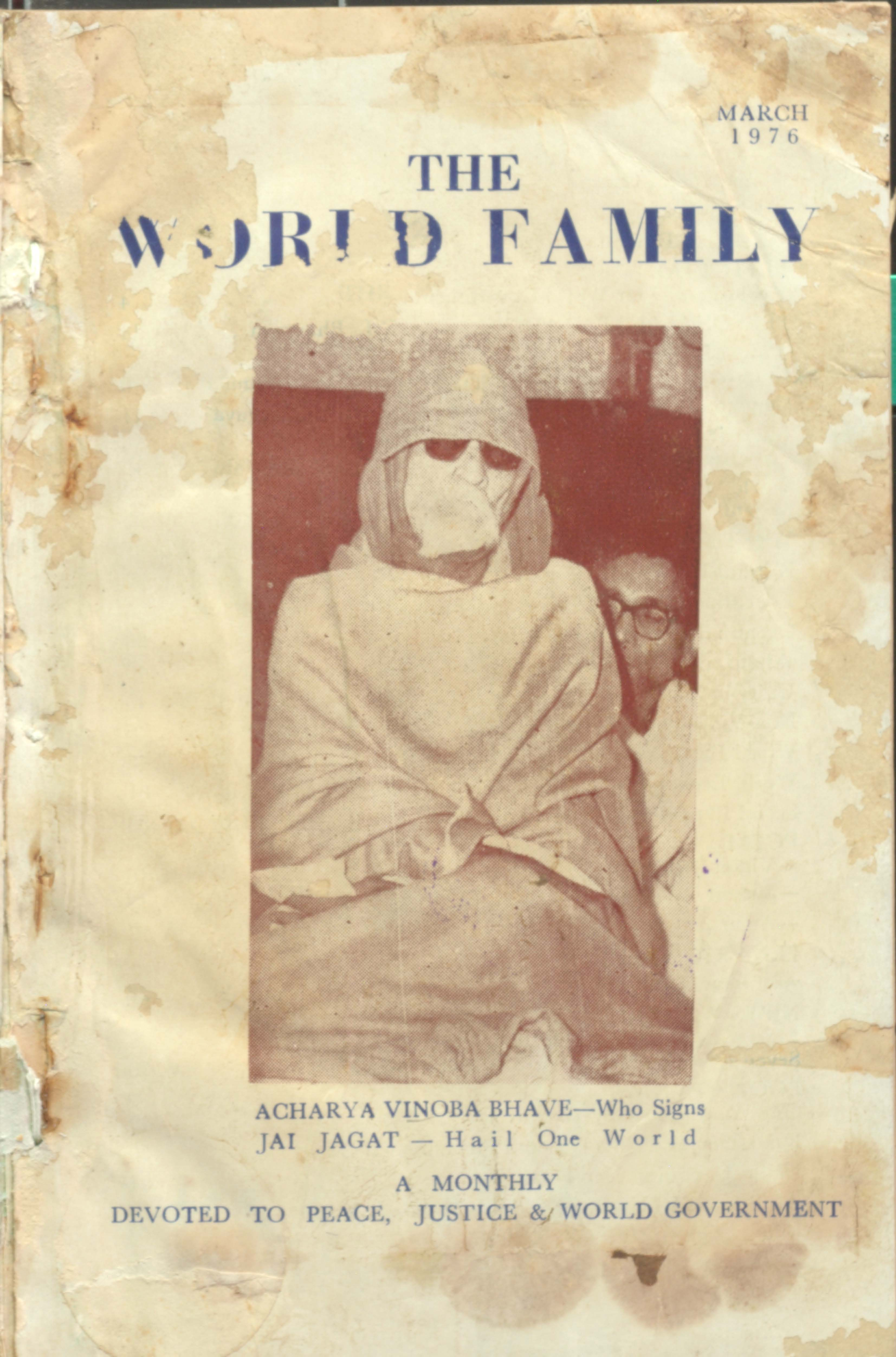 The World Family march 1976