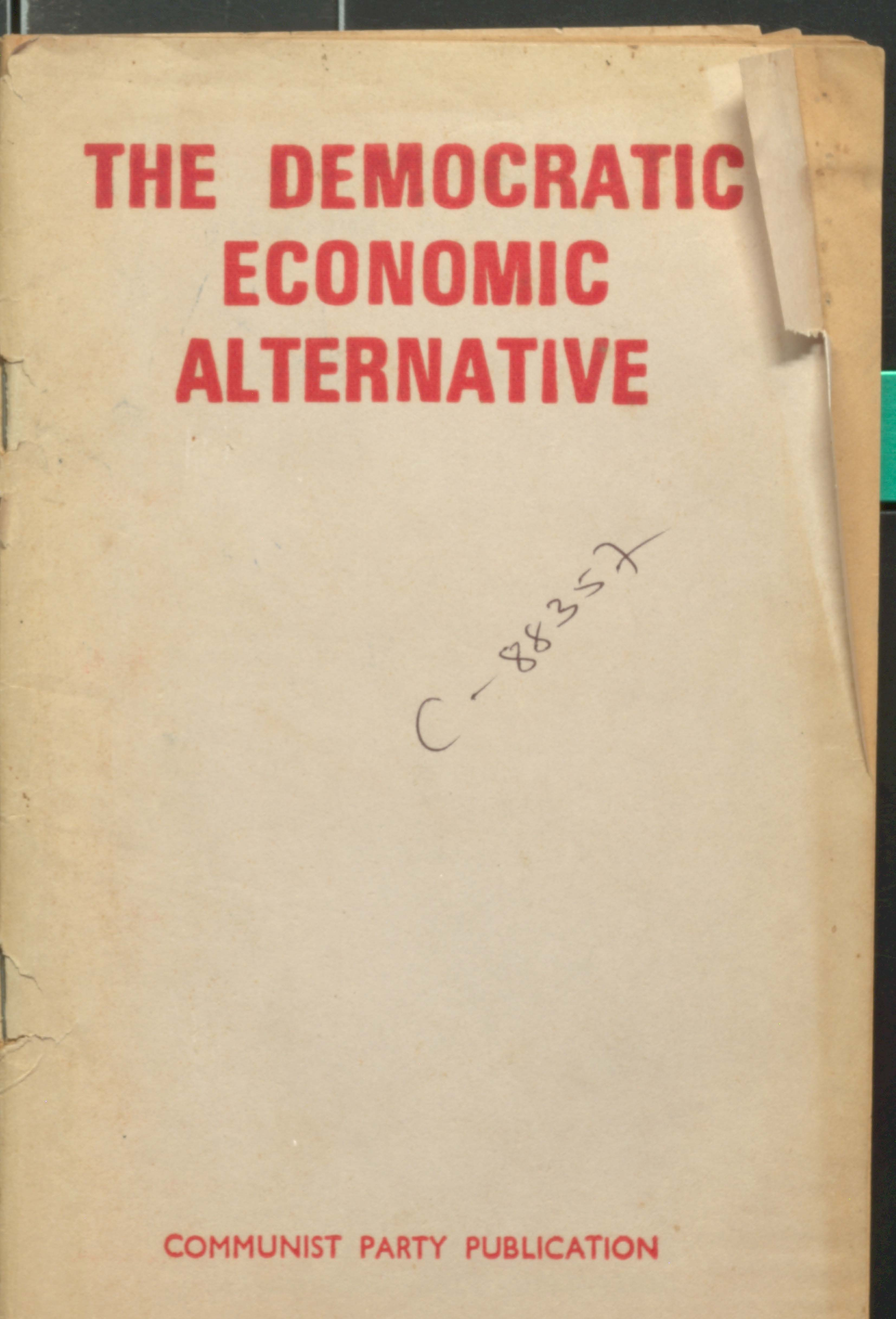 The Democratic Economic Altarnative