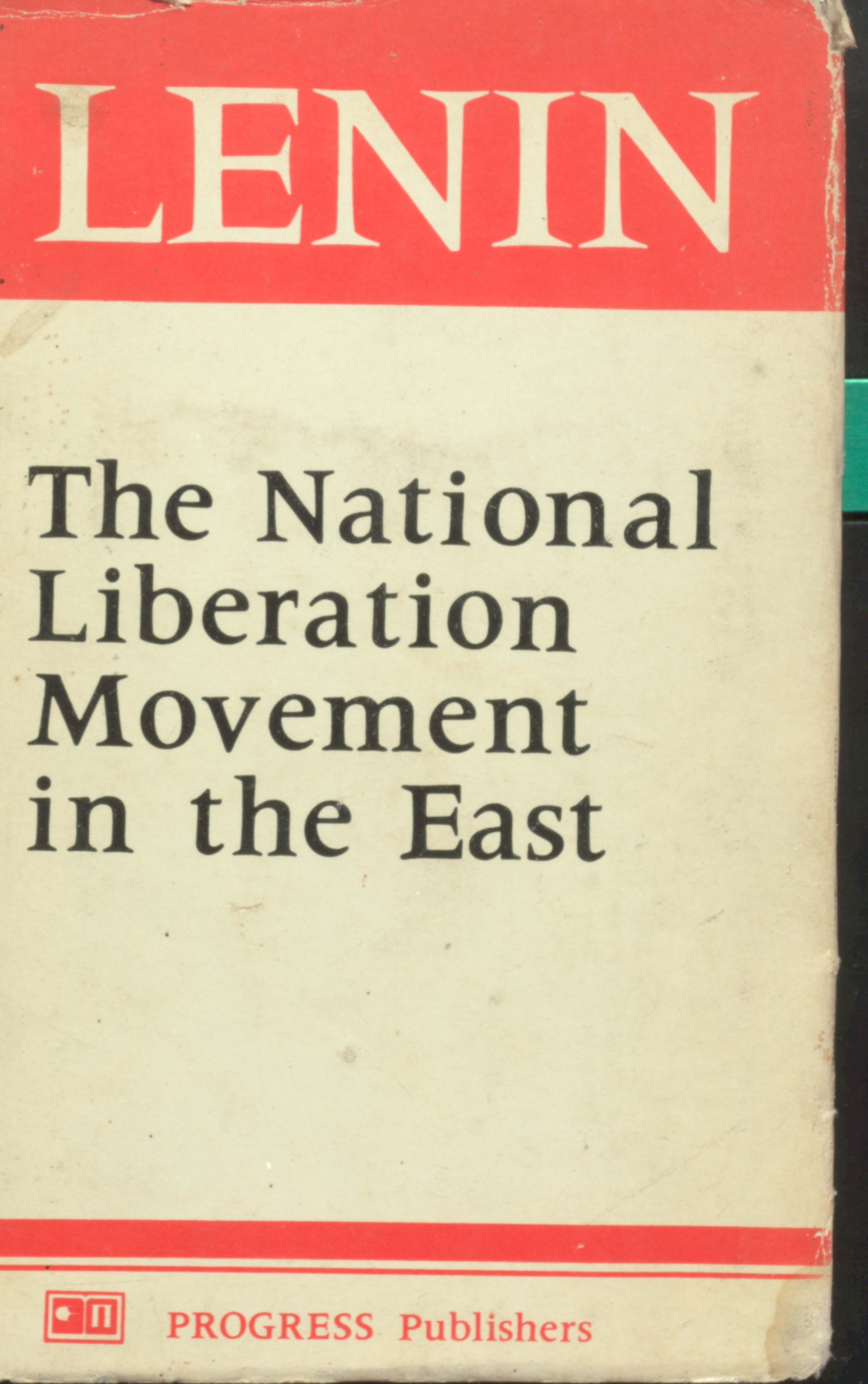 Lenin The National Liberation Movement In The  East