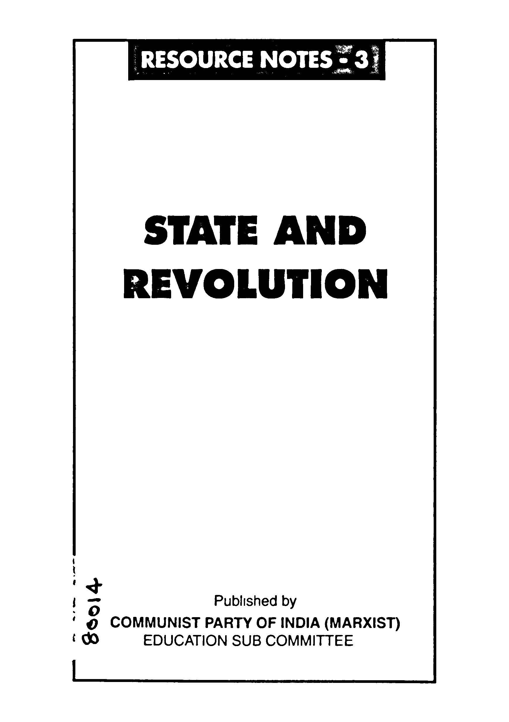 State and revolution