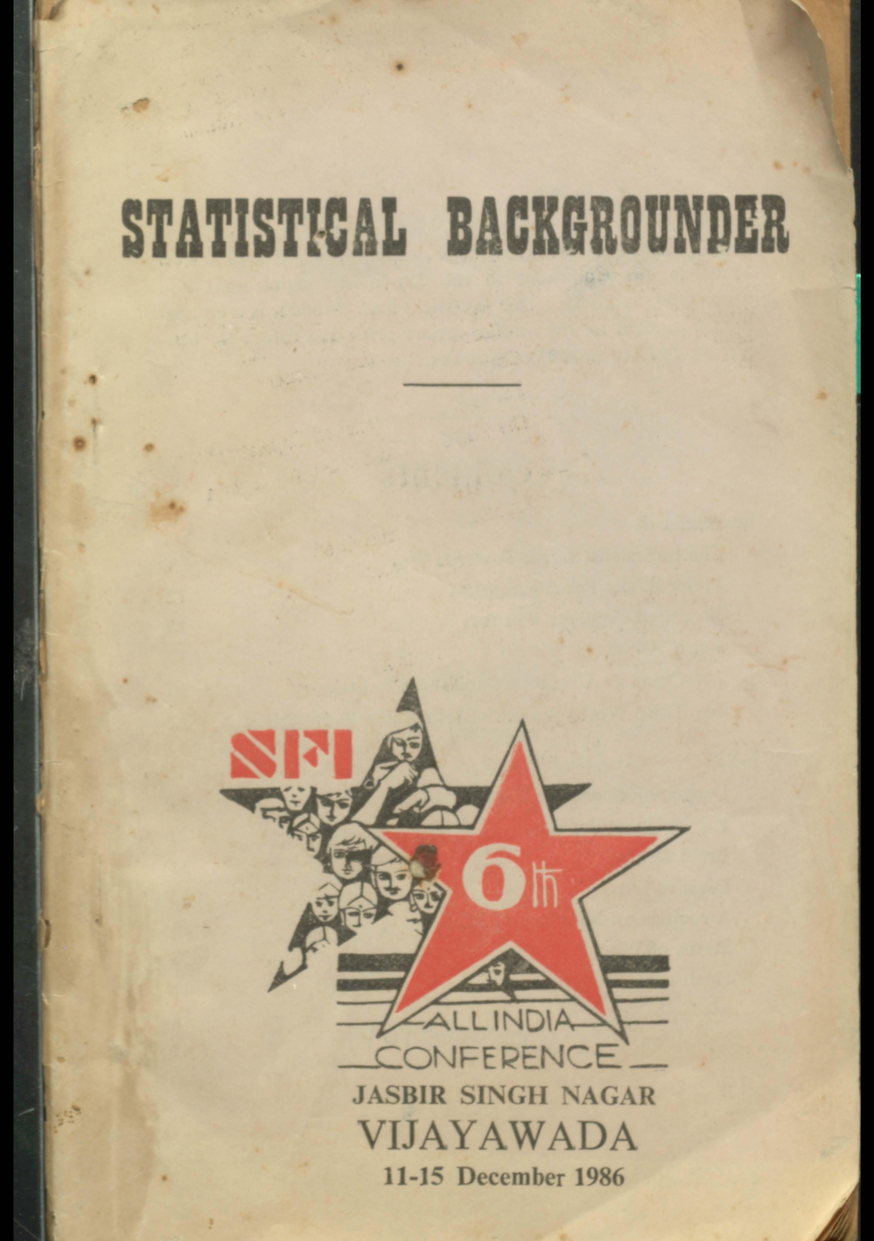 Statistical backgrownder