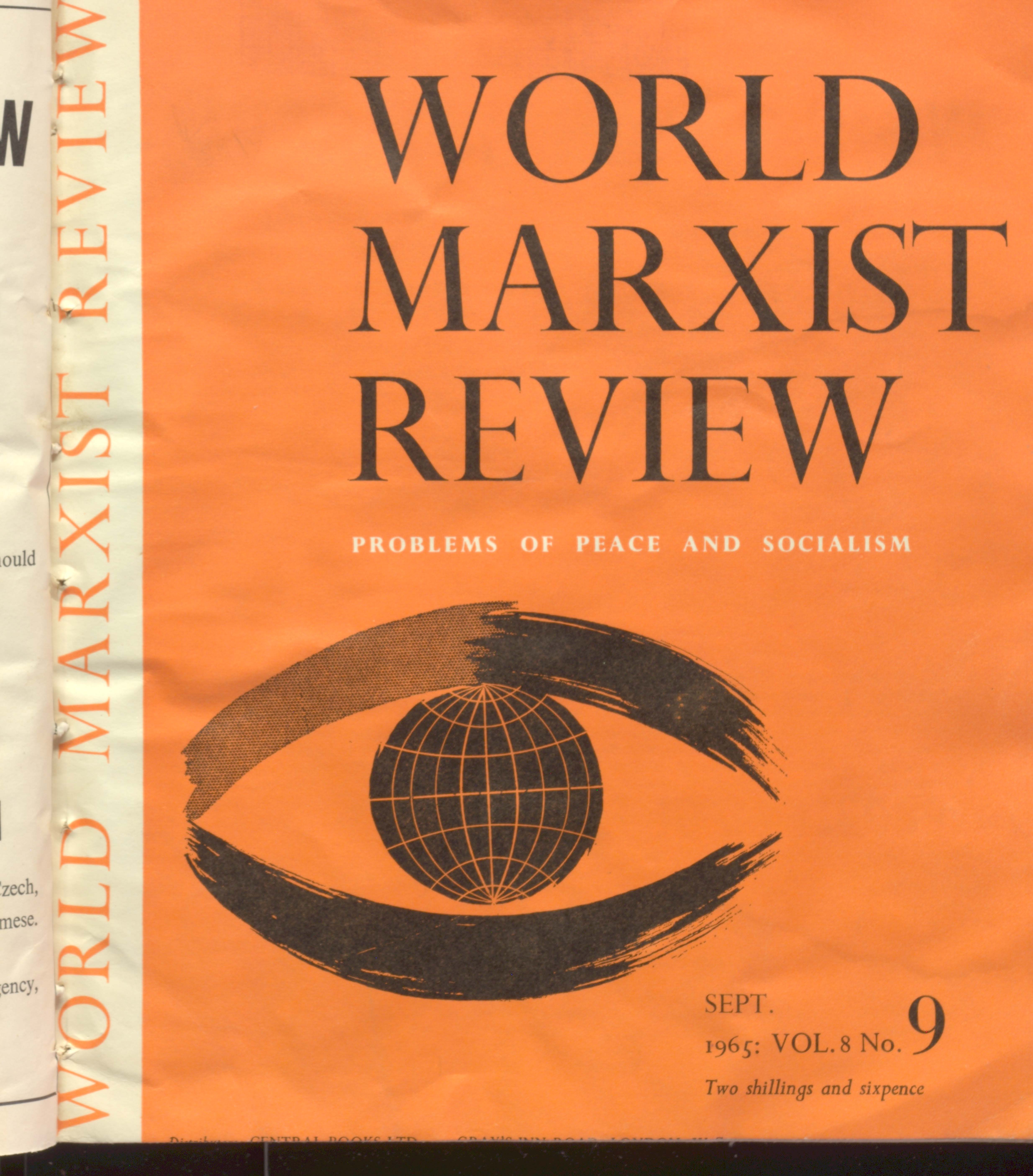 World marxist review problems of peace and socialism (Vol-8 No-9)