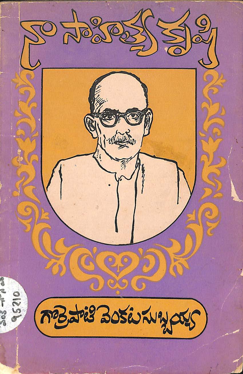 నా సాహిత్య కృషి 