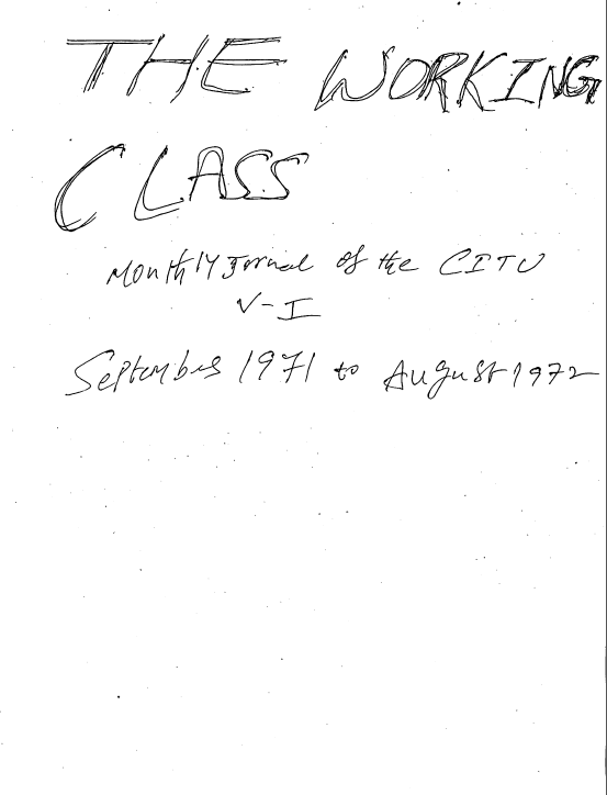 Cover Page